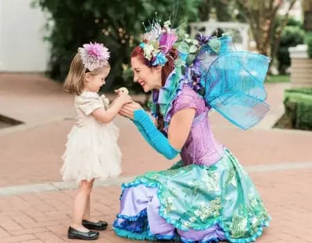 Meet our Faerie (our most popular character)!