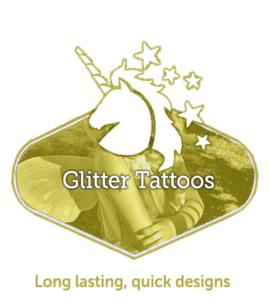Glitter tattoo activity