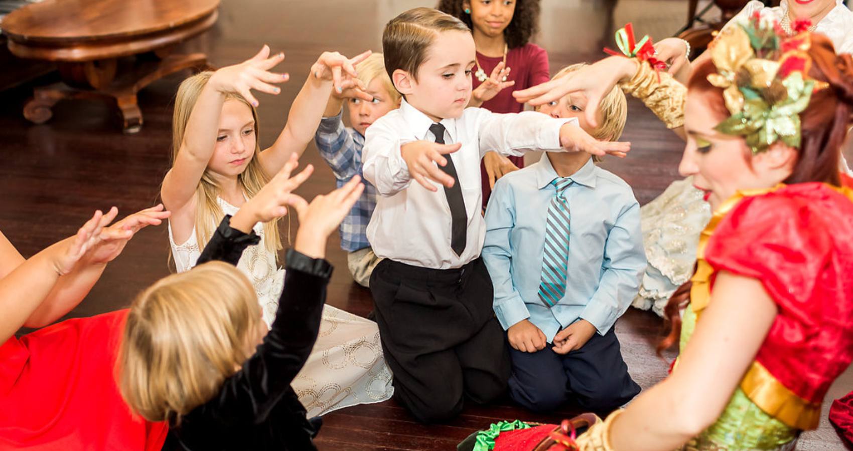 Happily Ever Laughter magic Show perform kids party